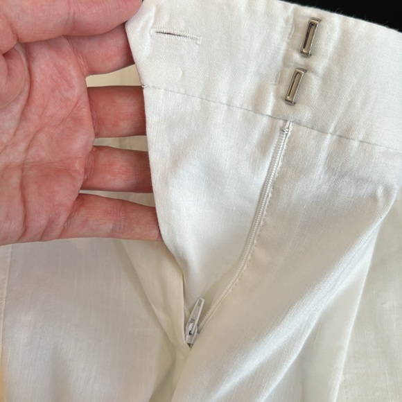 BCBG wide leg linen pants - Picture 5 of 9
